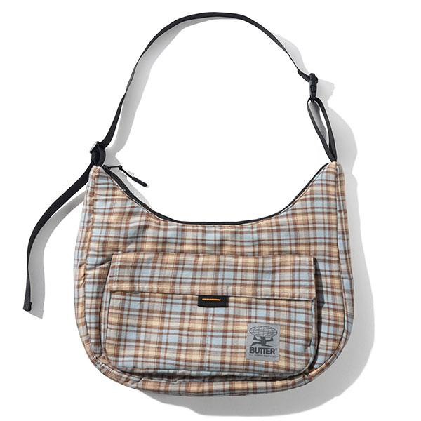 【BUTTER GOODS】CROSSBODY BAG sky/tan バターグッズ バック ショルダーバック スケートボード スケボー SKATEBOARD