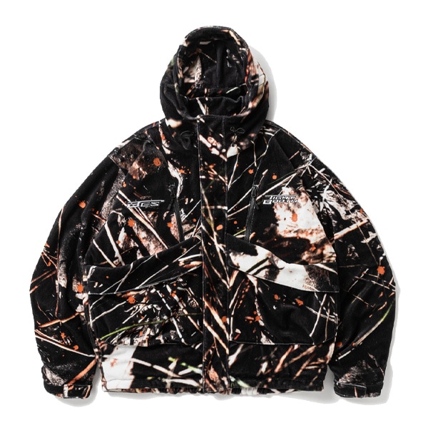 【TIGHTBOOTH x BES】TACTICAL VELOUR CAMO JKT　タイトブース ジャケット アウター ダウン スケートボード スケボー SKATEBOARD
