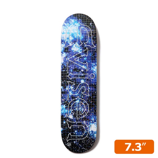 【Evisen】EVI-LOGO COSMO CAMO　7.3インチ エビセン スケートボード スケボー デッキ SKATEBOARD DECK