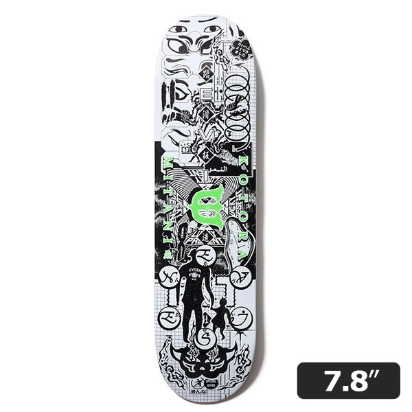 【Evisen】Kotora Mitani NEW CHANNEL 7.8インチ　エビセン スケートボード スケボー デッキ SKATEBOARD DECK