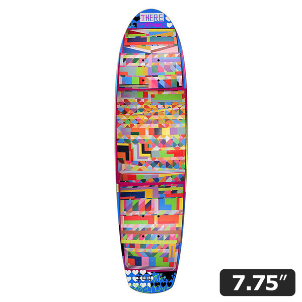 【THERE】XARA GUEST ALL ZINGER 7.75インチ ゼアー スケートボード スケボー デッキ  SKATEBOARD DECK