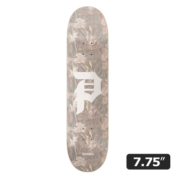 【PRIMITIVE】DIRTY P GINZA DECK CAMO 7.75インチ プリミティブ デッキ スケートボード スケボー SKATEBOARD DECK