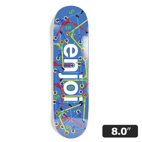 【enjoi】BIG BOX SCOOTERS 8.0インチ エンジョイ スケートボード スケボー デッキ  SKATEBOARD DECK
