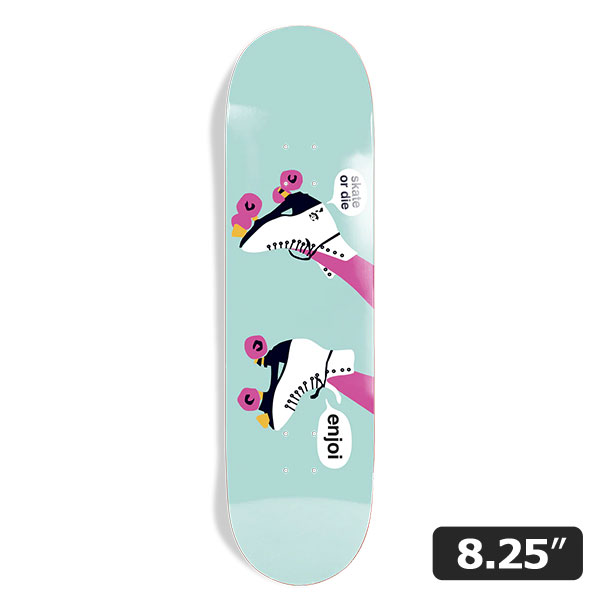 【enjoi】BIG BOX ROLLER SKATES 8.25インチ エンジョイ スケートボード スケボー デッキ  SKATEBOARD DECK