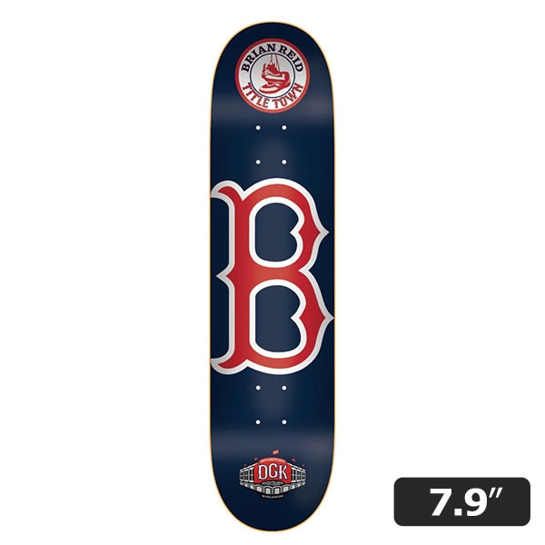 【DGK】Brian Reid BEAN TOWN 7.9インチ　ディージーケー デッキ スケートボード スケボー SKATEBOARD DECK