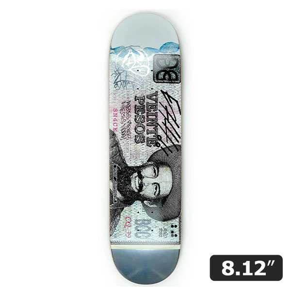 【SNACK】Josh Narvaez VEINTE PESOS 8.12インチ スナック スケートボード スケボー デッキ  SKATEBOARD DECK