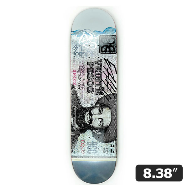 【SNACK】Josh Narvaez VEINTE PESOS 8.38インチ スナック スケートボード スケボー デッキ  SKATEBOARD DECK