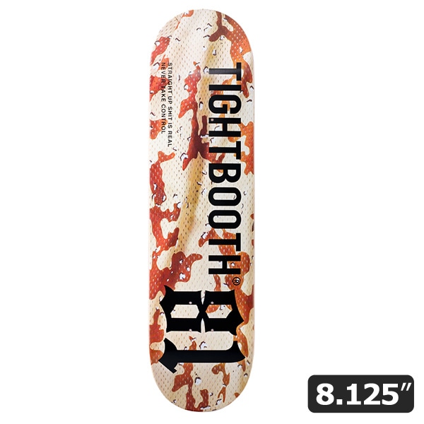 【TIGHTBOOTH】CODE 81 8.125インチ　タイトブース スケートボード スケボー デッキ  SKATEBOARD DECK