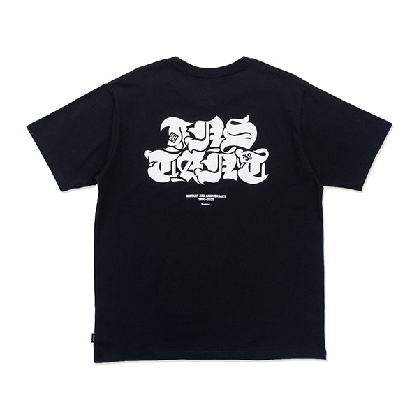 【instant×MHAK】30TH RVCA TEE Black インスタントTシャツ スケートボード スケボー SKATEBOARD