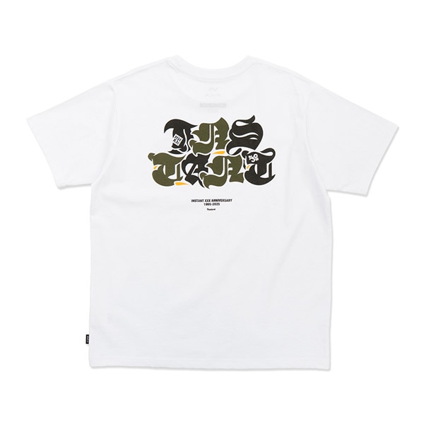 【instant×MHAK】30TH RVCA TEE white インスタントTシャツ スケートボード スケボー SKATEBOARD