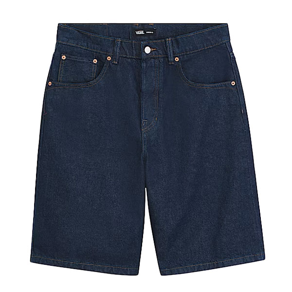 【VANS】5 BAGGY SHORT カラー : dark rinse　バンズ ショーツ デニム スケートボード スケボー  SKATEBOARD SHOES