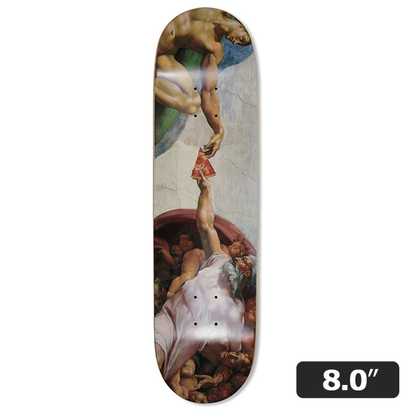 【PIZZA】MICHELANGERO　8.0インチ　ピザ スケートボード スケボー デッキ  SKATEBOARD DECK