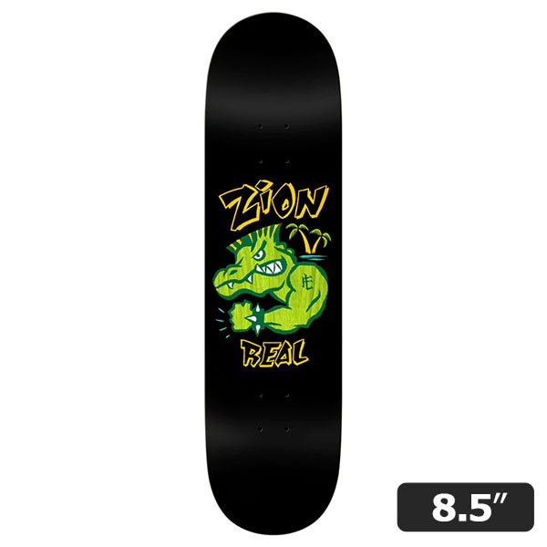 【REAL】ZION BAD GATOR HEAVYWEIGHT 8.5インチ リアル スケートボード スケボー デッキ  SKATEBOARD DECK