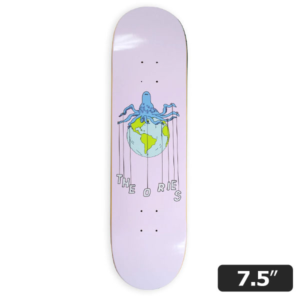 【THEORIES】TENTACLES OF DESTRUCTION 7.5インチ セオリーズ スケートボード スケボー デッキ  SKATEBOARD DECK