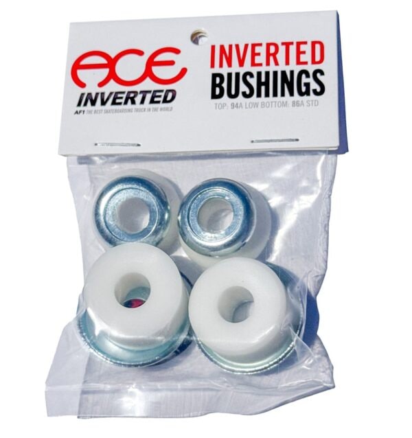 【ACE】INVERTED BUSHINGS MEDIUM / HARD / EXTRA HARD エース ブッシュ ゴム アクセサリー スケートボード スケボー SKATEBOARD