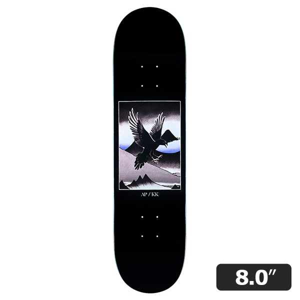 【APRIL】Kai Kishi YATAGARASU 8.0インチ　エイプリル  デッキ スケートボード スケボー SKATEBOARD DECK