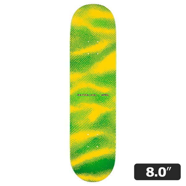 【APRIL】Rayssa Leal STATIC 8.0インチ　エイプリル  デッキ スケートボード スケボー SKATEBOARD DECK