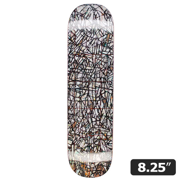 【GX1000】B&W ABSTRACT 8.25インチ ジーエックス スケートボード スケボー デッキ  SKATEBOARD DECK