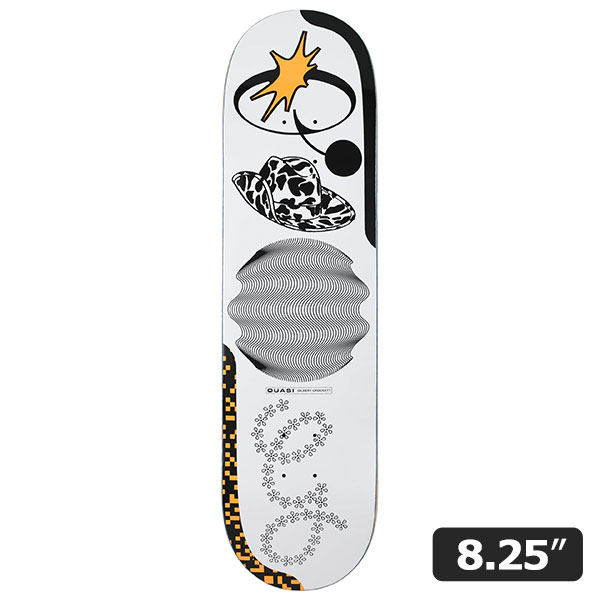 【QUASI】Gilbert Crockett BELLYACHIN 8.25インチ　クワジー スケートボード スケボー デッキ SKATEBOARD DECK