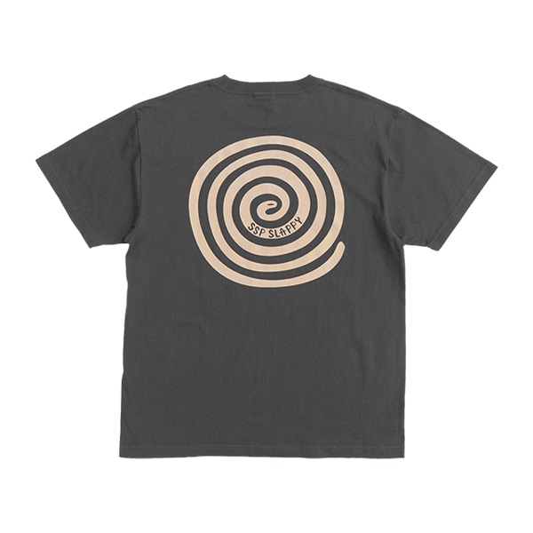 【SSP SLAPPY】夏のうず巻きTEE sumi エスエスピー スラッピー Tシャツ スケートボード スケボー SKATEBOARD