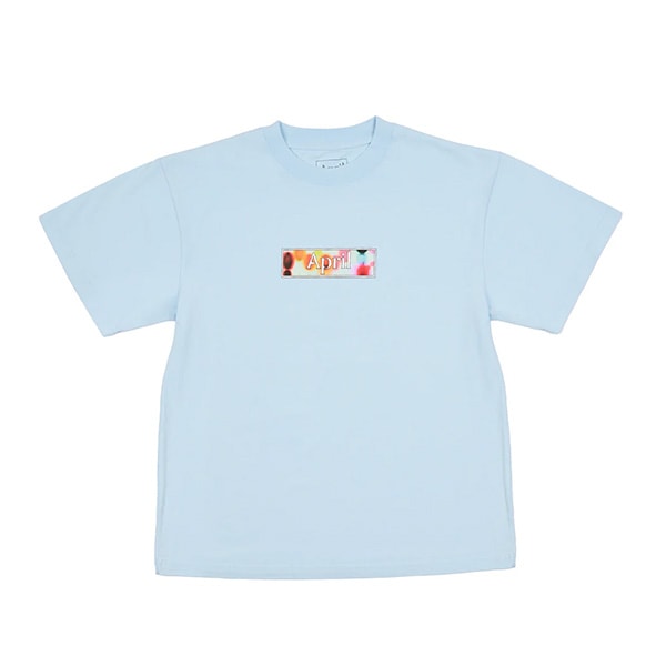 【APRIL】GENES TEE light blue エイプリル Tシャツ スケートボード スケボー SKATEBOARD DECK
