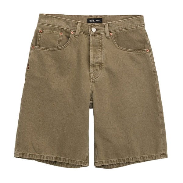 【VANS】CHECK 5 BAGGY SHORT カラー : bayleaf　バンズ ショーツ デニム スケートボード スケボー  SKATEBOARD SHOES