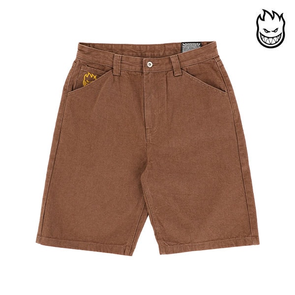 【SPITFIRE】BIGHEAD DENIM SHORTS brown スピットファイアー ショートパンツ ショーツ デニム パンツ スケートボード スケボー SKATEBOARD