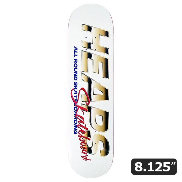 【HEAPS】HEAPS LOGO 8.125インチ　ヒープス スケートボード スケボー デッキ SKATEBOARD DECK