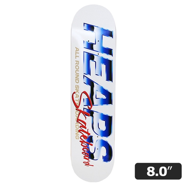 【HEAPS】HEAPS LOGO 8.0インチ　ヒープス スケートボード スケボー デッキ SKATEBOARD DECK