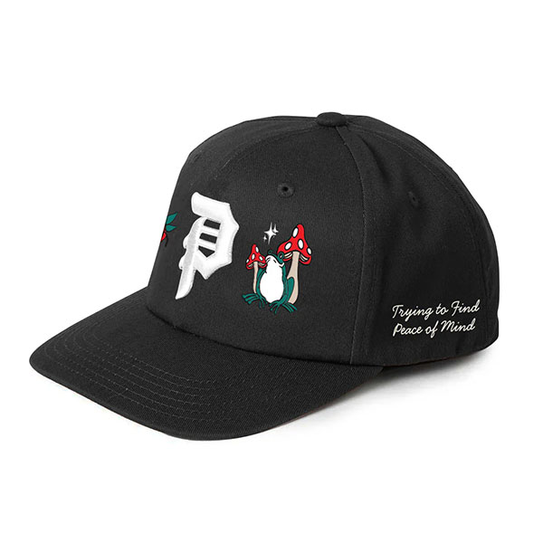 【PRIMITIVE】TRIP SNAPBACK black プリミティブ キャップ 帽子 スケートボード スケボー SKATEBOARD