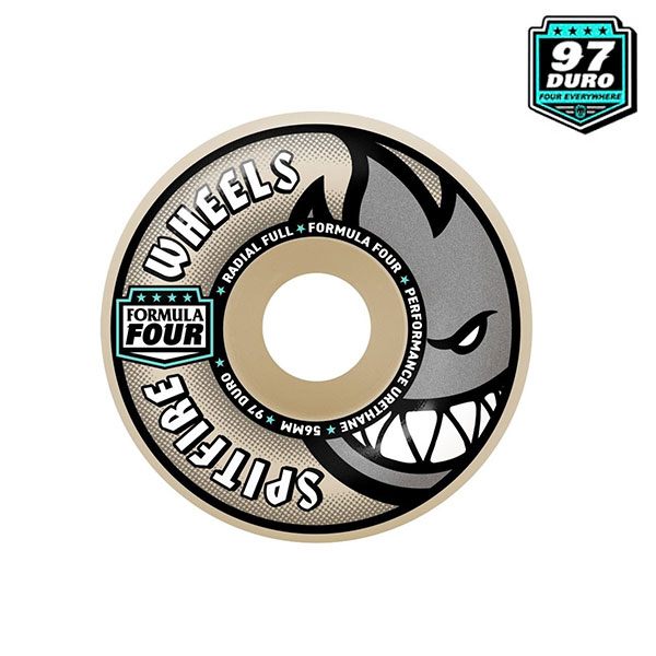 SPITFIRE】FORMULA FOUR 97DURO RADIAL FULL SHAPE サイズ：54/56mm