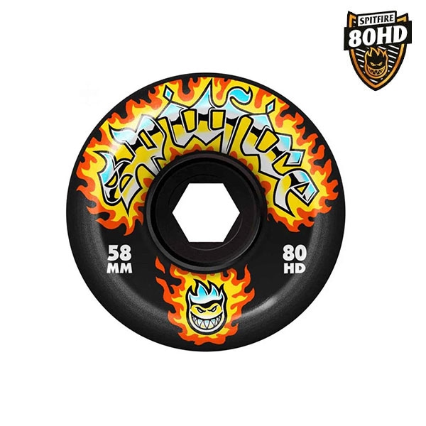 SPITFIRE】CHROME VENOM BLACK 80HD CONICAL FULL 58mm スピット