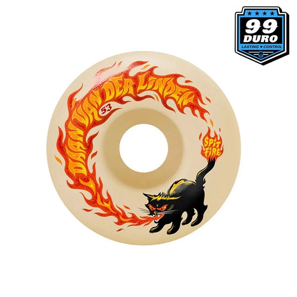 【SPITFIRE】DAAN PYROCAT FORMULA FOUR 99DURO CLASSIC SHAPE スピット ファイアー フォーミュラ フォー ウィール クラシック パーツ WHEEL スケートボード スケボー SKATEBOARD