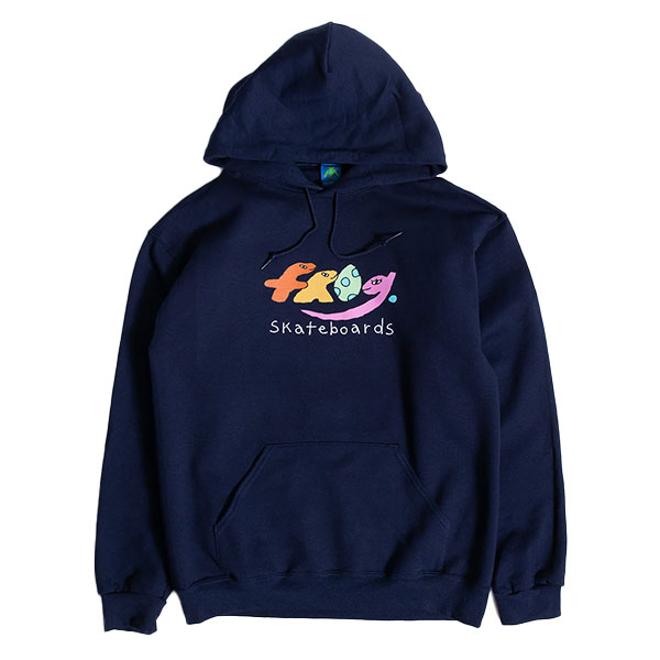 FROG】DINO LOGO HOODIE navy フロッグ フーディー パーカー スケート
