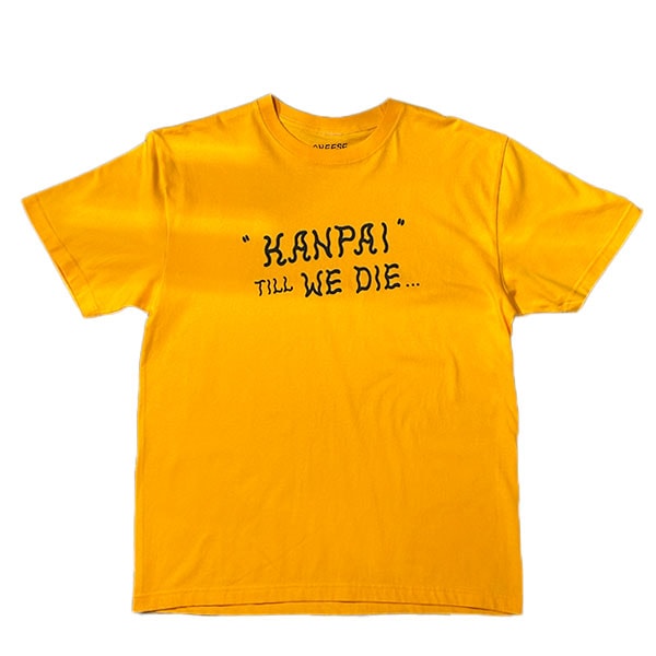【CHEEZE KOOZIES】KANPAI TILL WE DIE TEE beer チーズクージー Tシャツ SKATEBOARD