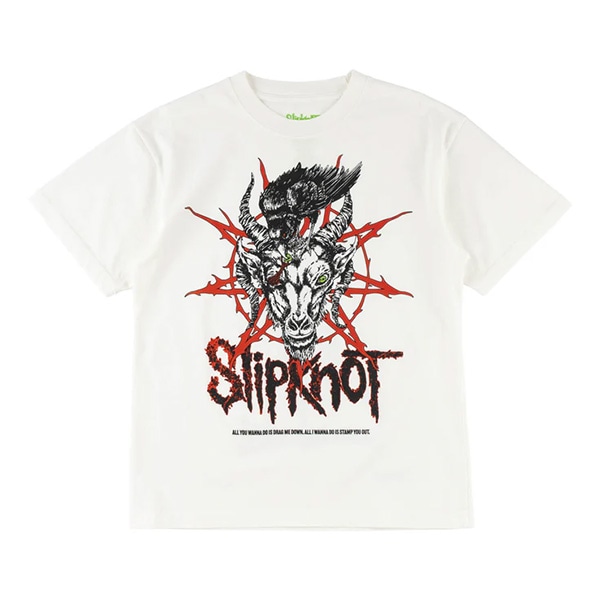 【WELCOME×SLIPKNOT】SPIT IT OUT TEE ウェルカム スリップノット スケートボード スケボー SKATEBOARD