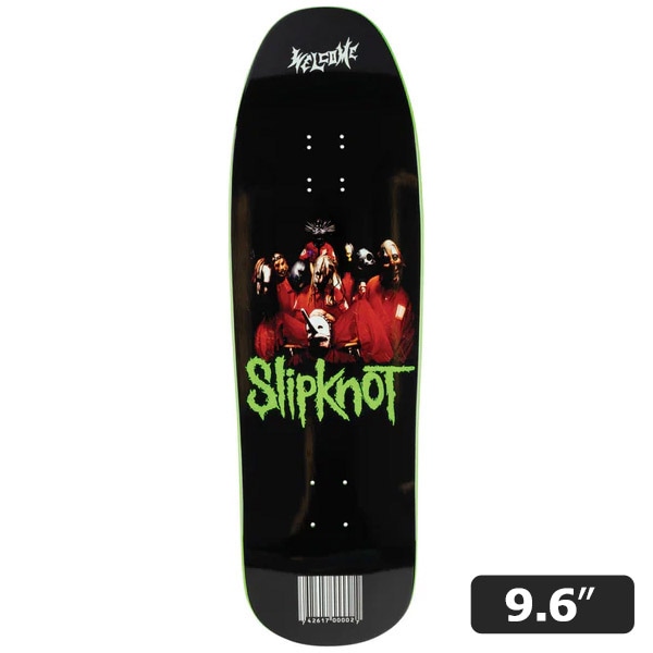 【WELCOME×SLIPKNOT】SELF TITLED 9.6インチ ウェルカム スリップノット スケートボード スケボー SKATEBOARD