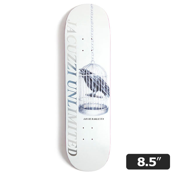 【JACUZZI】Louie Barletta BIRD CAGE 8.5インチ ジャグジー スケートボード スケボー デッキ  SKATEBOARD DECK