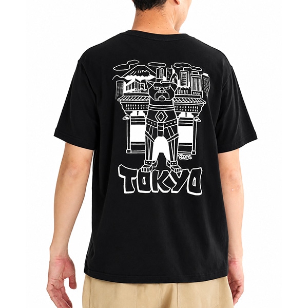 RVCA】MECHA HACHIKO TOKYO TEE カラー：black ルーカ Tシャツ