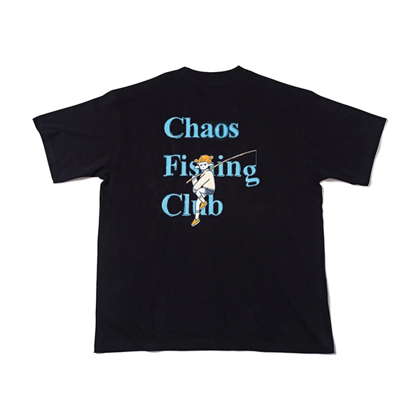【Chaos Fishing Club】2026 ONNA T-SHIRTS S/S カラー：black　カオスフィッシングクラブ Tシャツ スケートボード スケボー SKATEBOARD