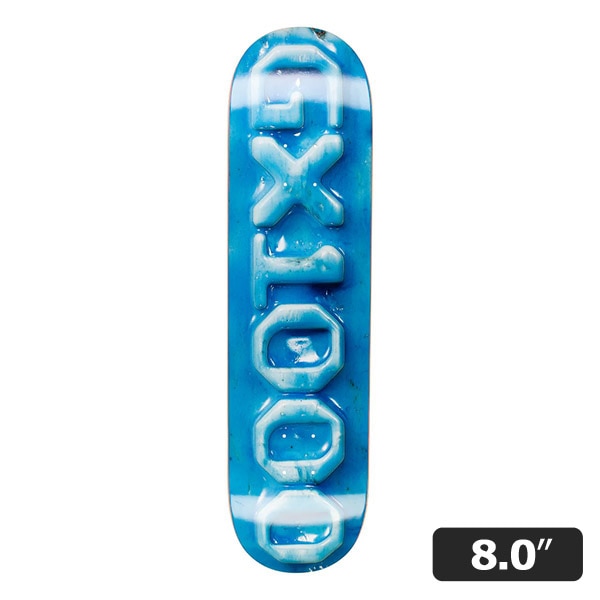 【GX1000】CERAMIC BLUE 8.0インチ ジーエックス スケートボード スケボー デッキ SKATEBOARD DECK