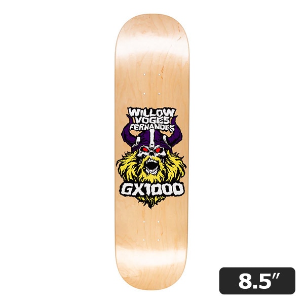 GX1000】WILLOW VIKING NATURAL 8.5インチ ジーエックス スケート