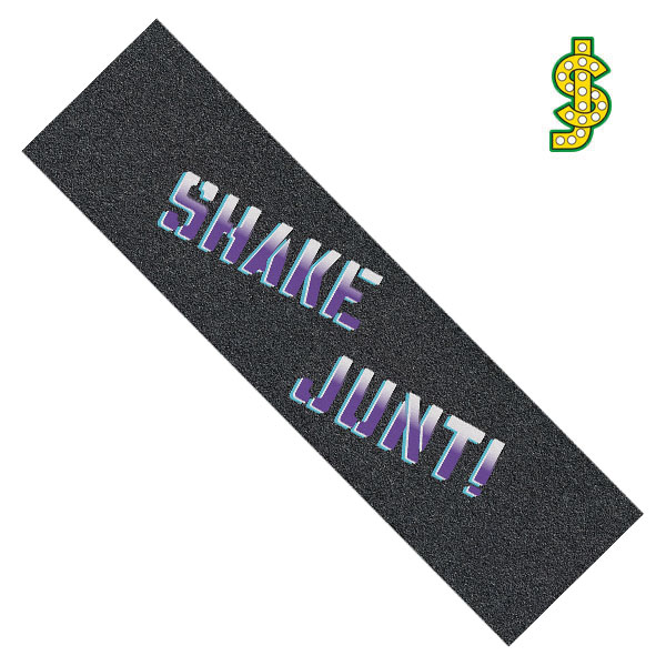 【SHAKE JUNT】BIG SPRAY LOGO GRIP Purple シェイク ジャント グリップ テープ パーツ  スケートボード スケボー SKATEBOARD