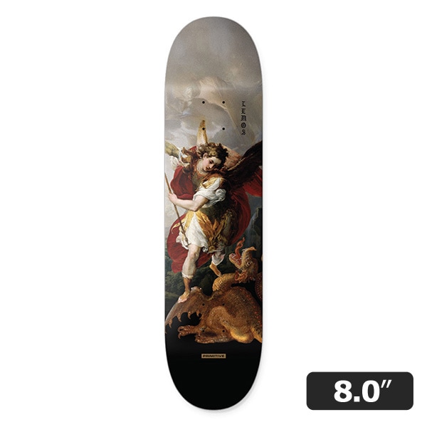 【PRIMITIVE】Tiago Lemos DEFEND 8.0インチ　プリミティブ デッキ スケートボード スケボー SKATEBOARD DECK