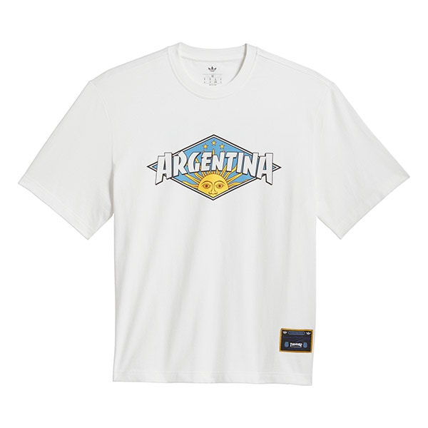 adidas skateboarding×THRASHER】ARGENTINA TEE THRASHER x AFA white