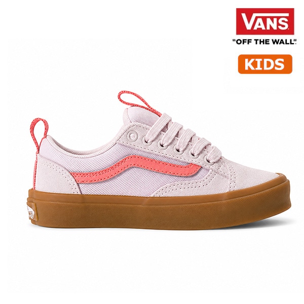 【VANS】KIDS SKATE OLD SKOOL 36+ gum pale petal pink バンズ シューズ 靴 スニーカー キッズ スケートボード スケボー KIDS SKATEBOARD SHOES