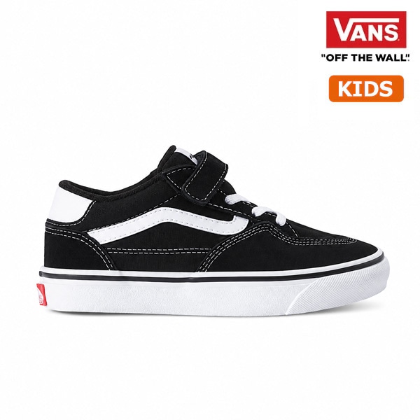 【VANS】KIDS SKATE ROWAN ZORILLA black/white バンズ シューズ 靴 スニーカー キッズ スケートボード スケボー KIDS SKATEBOARD SHOES