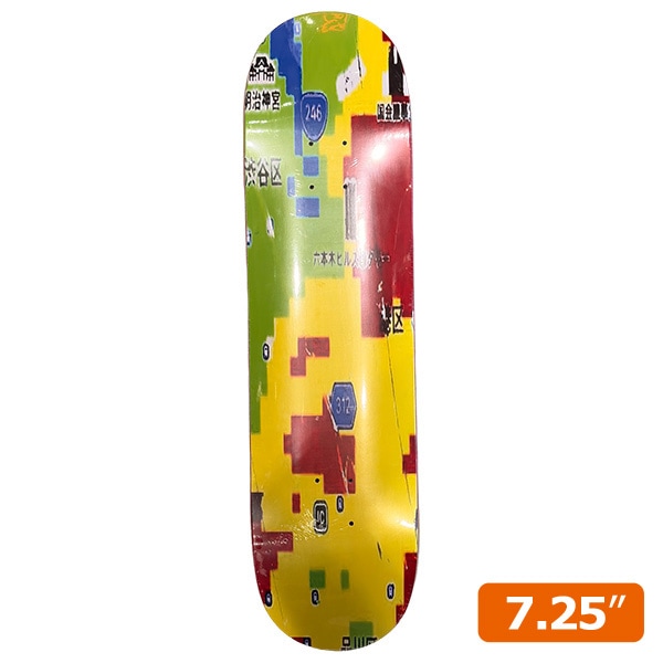 【CHUULIP】STREET THERMO GRAPHY 7.25インチ　チューリップ キッズ スケートボード スケボー SKATEBOARD DECK