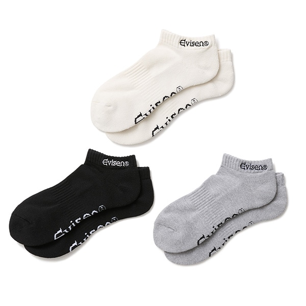 【Evisen】LOGO ANKLE SOCKS エビセン バッグ スケートボード スケボー SKATEBOARD