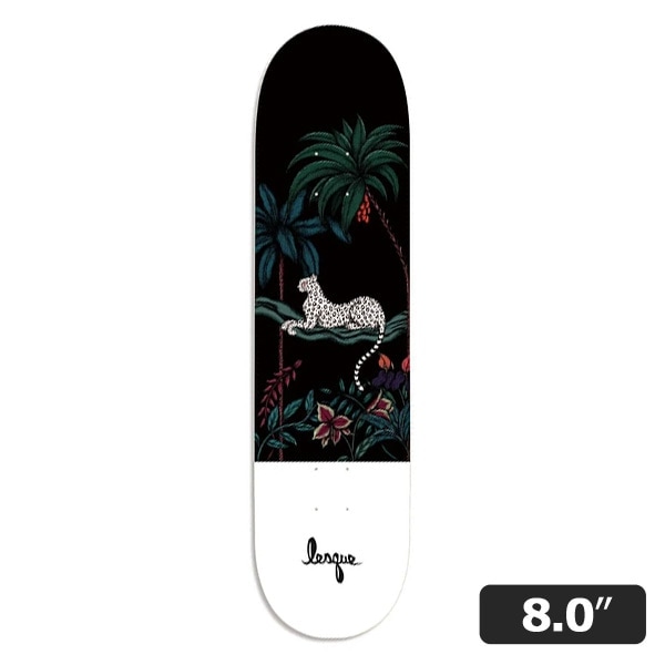 【lesque×MIHO MURAKAMI】MIDNIGHT JUNGLE 8.0インチ　レスケ スケートボード スケボー デッキ SKATEBOARD DECK